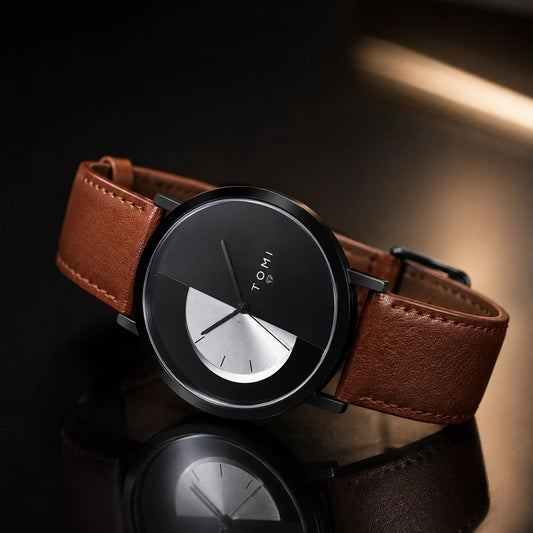 TOMI Premium Leather Watch for Men