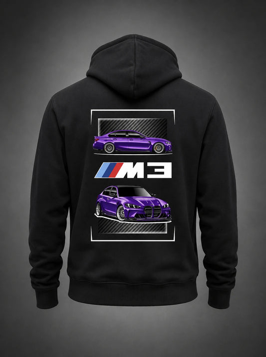 Custom Black BMW Hoodie