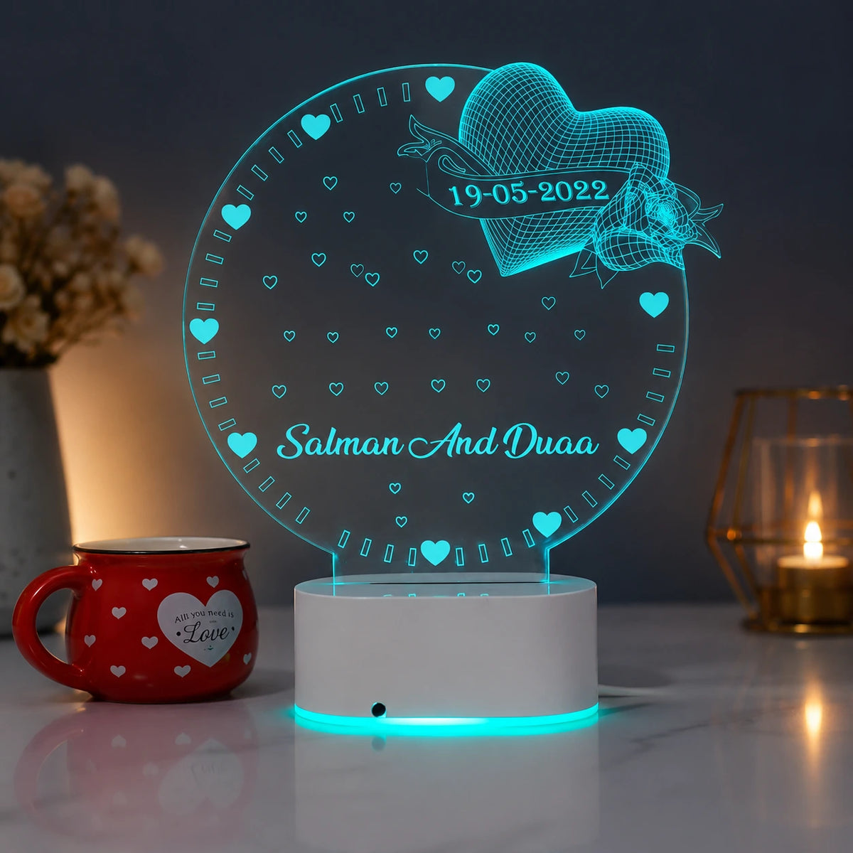 customized lamp with picture