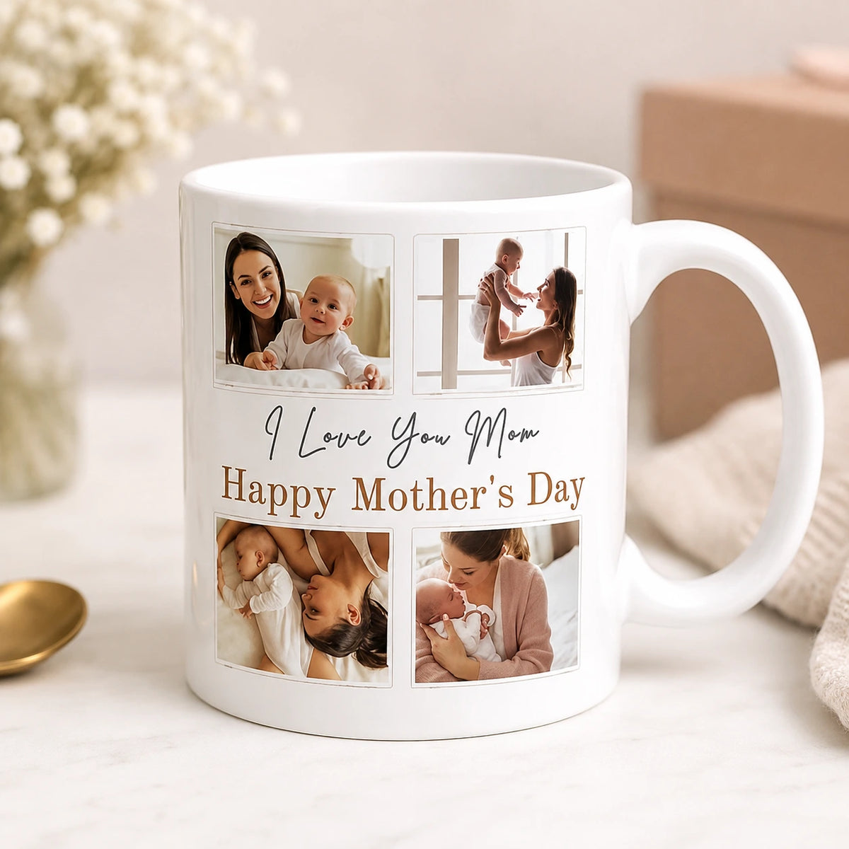 Personalized Motherβs Day Photo Mug