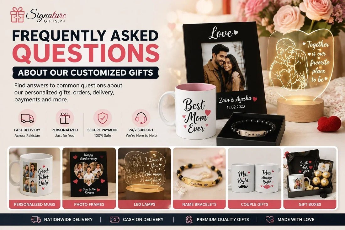 Customized Gifts in Pakistan