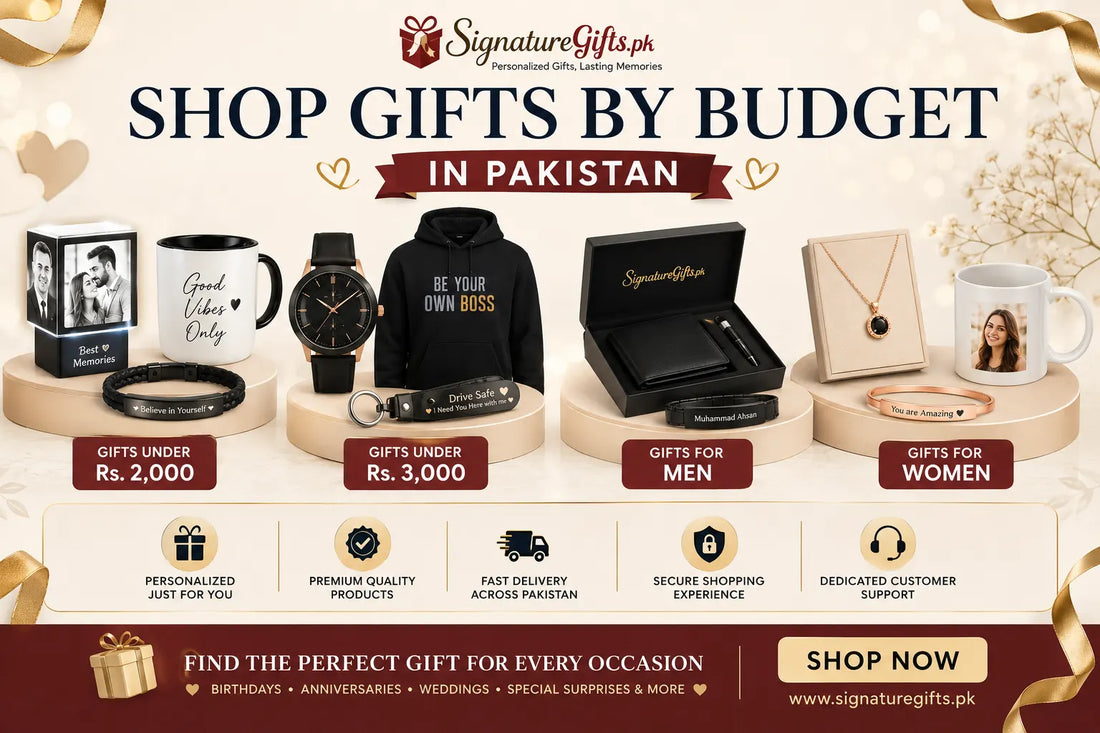 Shop Gifts by Budget in Pakistan