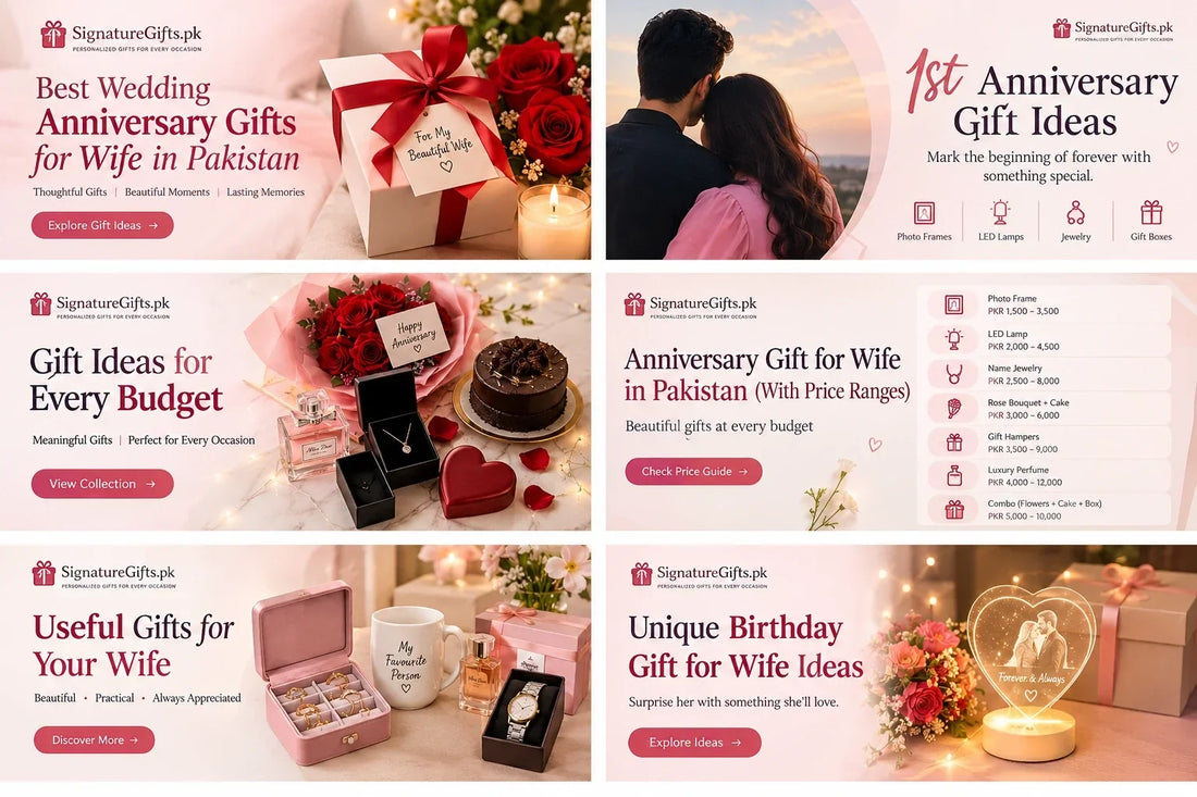 Best Wedding Anniversary Gifts  in Pakistan 