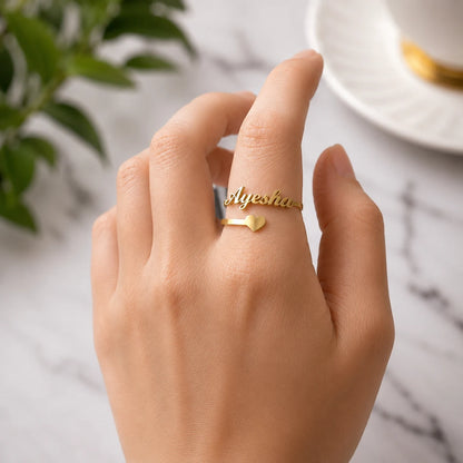 Customized Name Ring in Pakistan