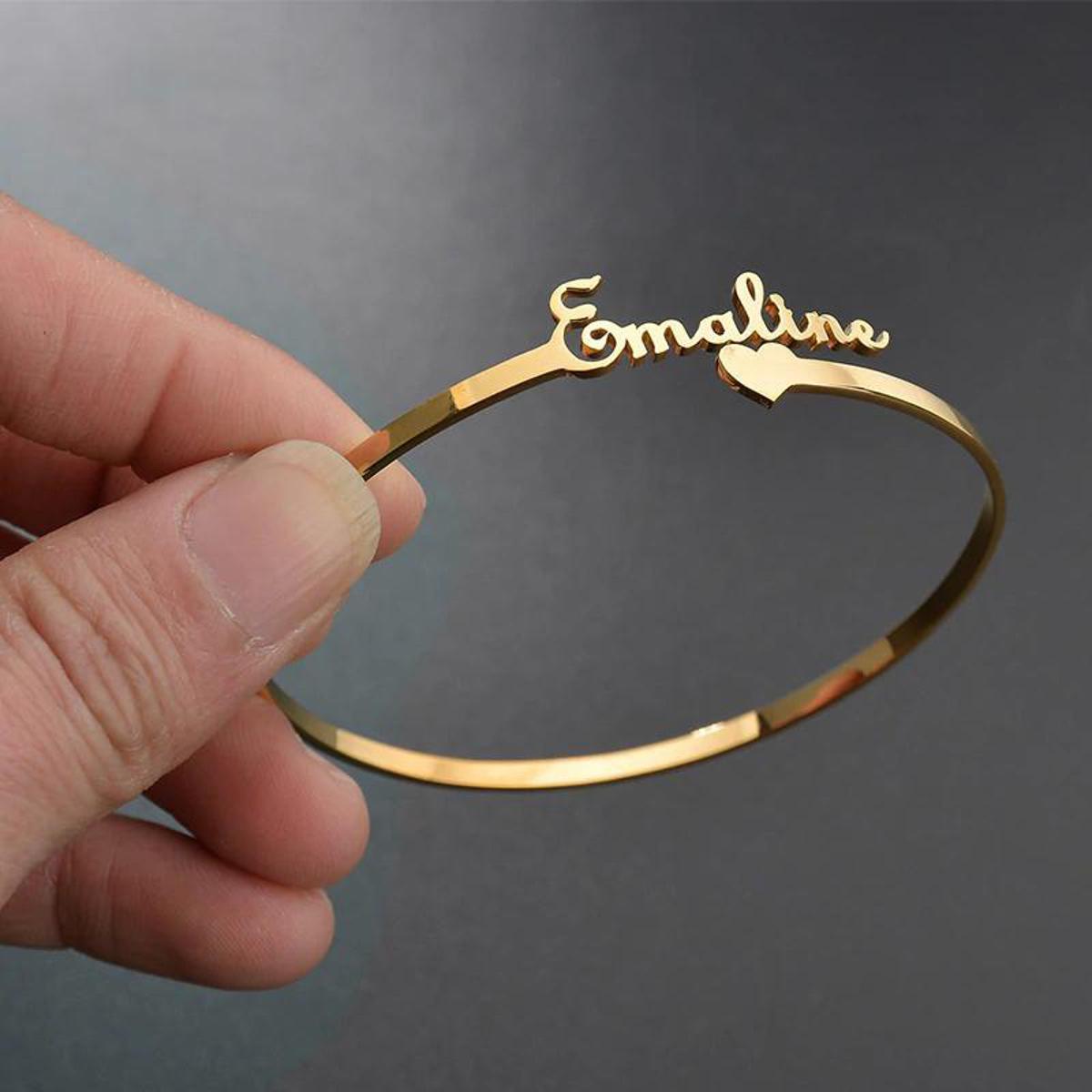 Personalized Name Bangle