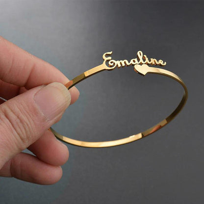 Personalized Name Bangle