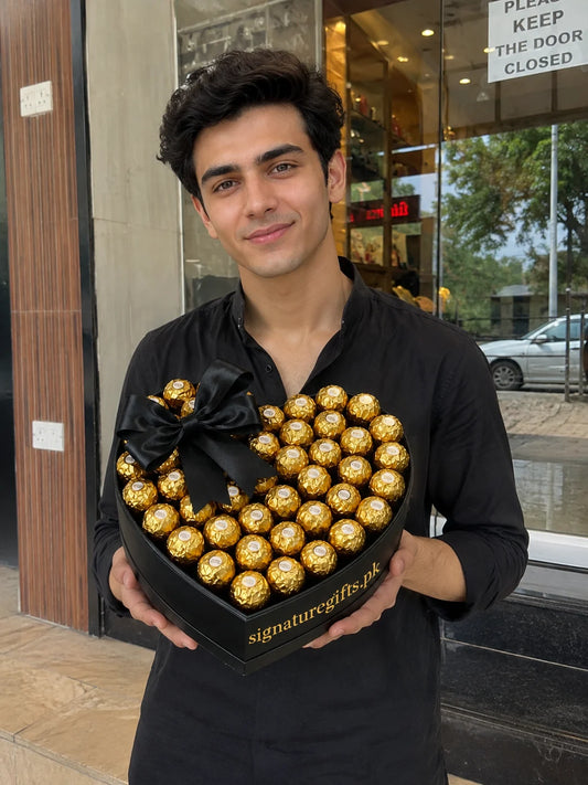 Luxury Heart Shape Ferrero Rocher Chocolate Gift Box