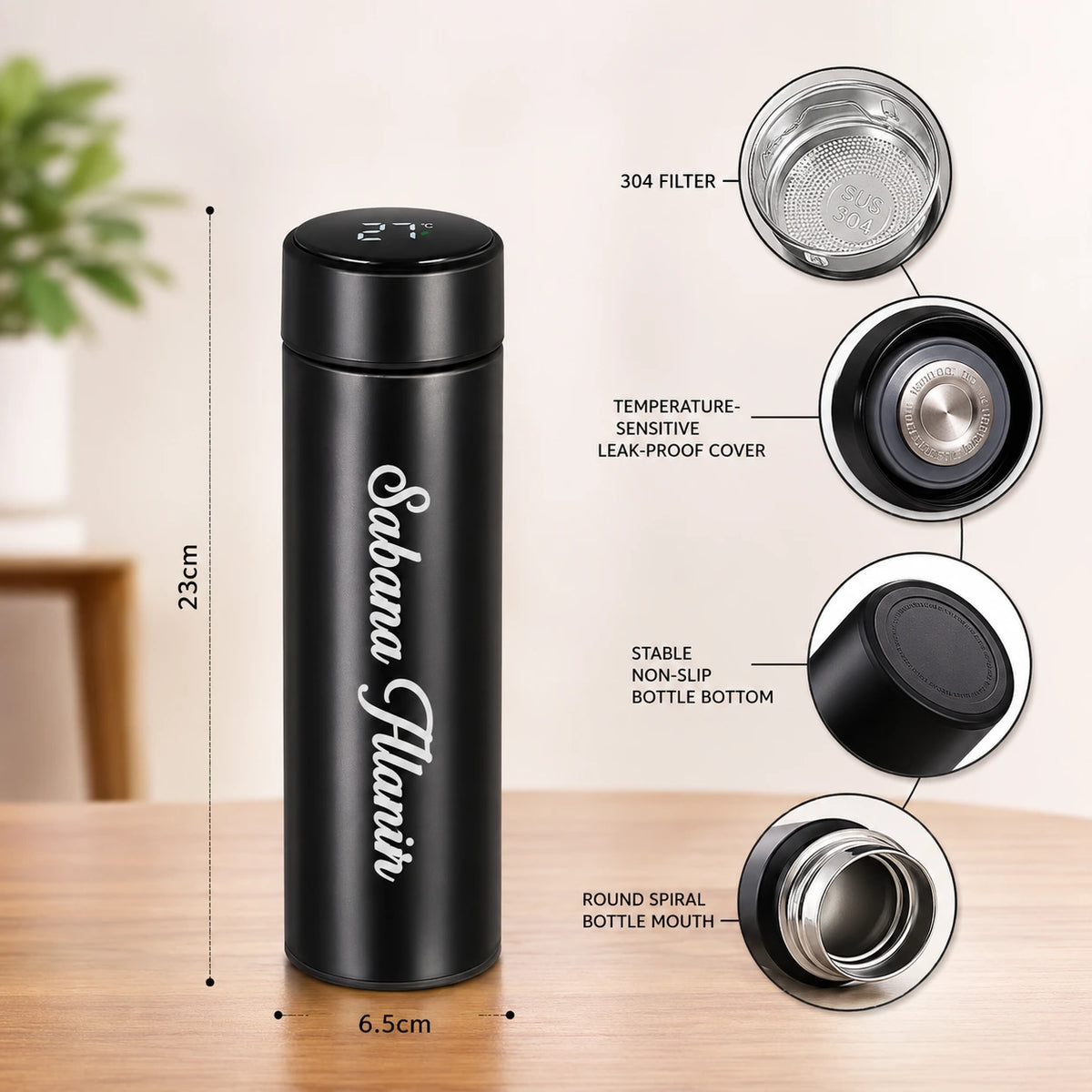 Personalized Name Water Bottle