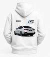 White Custom BMW Hoodie