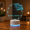 Personalized LED Acrylic Love Lamp