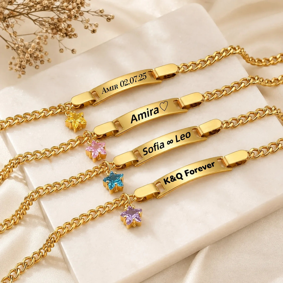 Customized Name Bracelets in Pakistan