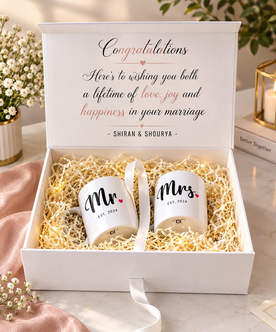 Wedding Gift Box for Couples