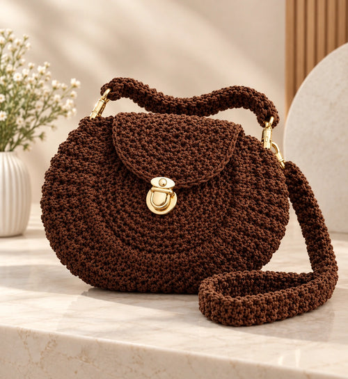 Luxury Crochet Handbag for Women