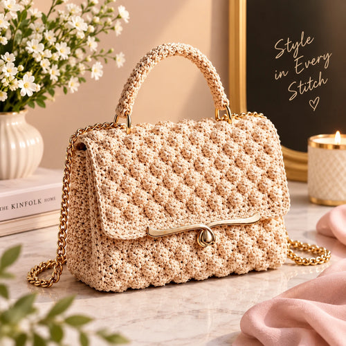 Crochet Handbag for Women