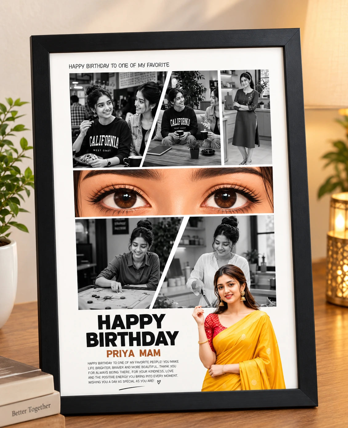 Personalized Birthday Photo Frame