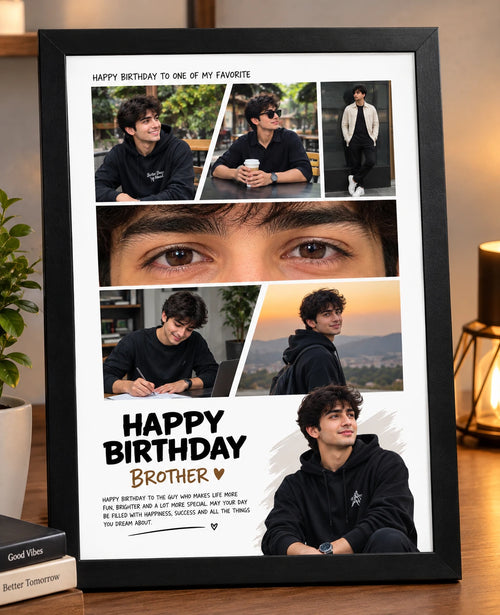 custom birthday frame