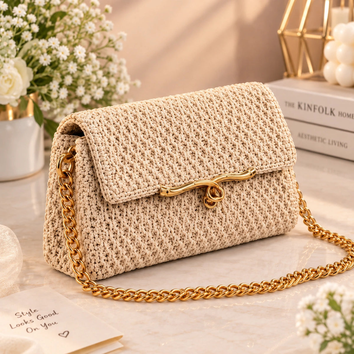 Women’s Crochet Handbag