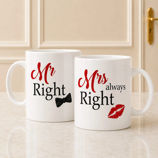 Personalized Couple Mug Set