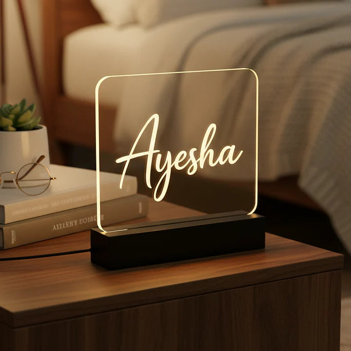 Personalized LED Name Lamp