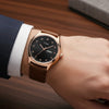 Men’s Luxury Leather Strap Watch