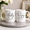 Personalized Couple Mug Set