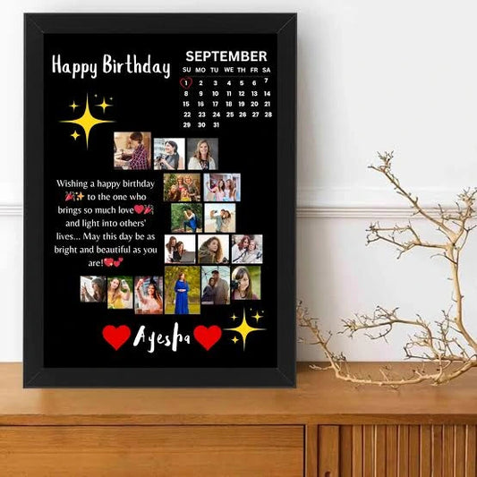 Custom Birthday Frame