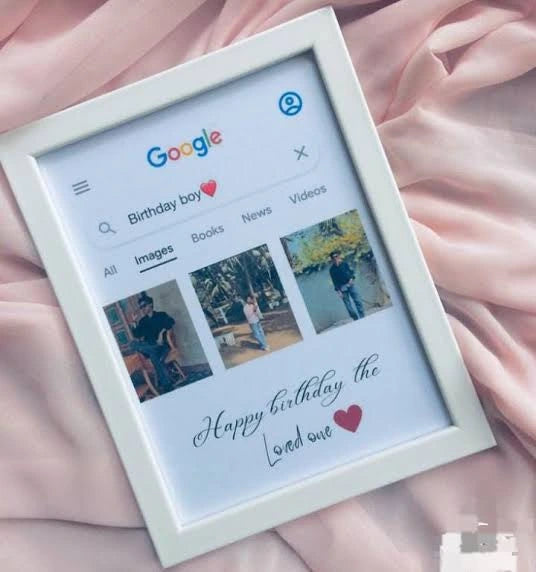 Personalized Birthday Photo Frame